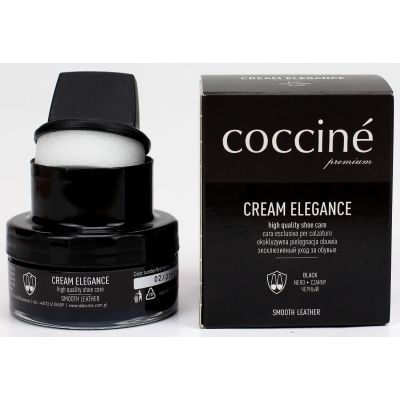 Coccinè Cream Elegance – Тъмносива крем боя с восък за обувки и кожени изделия