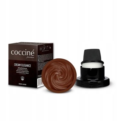 Coccinè Cream Elegance – Тренди браун крем боя с восък за обувки и кожени изделия