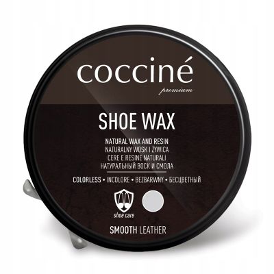Комплект 2x Coccinè Shoe Wax –  Ваксa за гладка кожа, неутрална