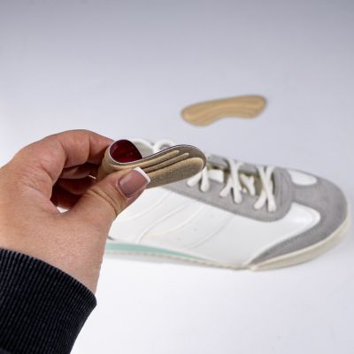 Coccinè Heel Protector – Велурени протектори за пета с мемори пяна