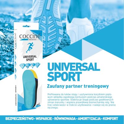 Coccinè Universal Sport – Универсални спортни стелки