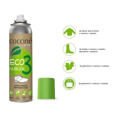 Coccinè Eco Nubuck - Еко Спрей за велур и набук, неутрален