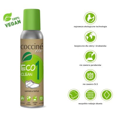 Coccinè Eco Clean - Еко шампоан за обувки