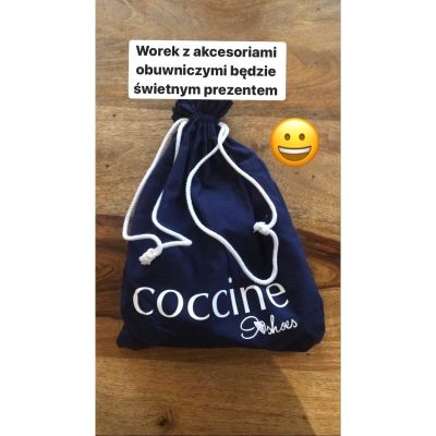 Coccinè - Памучна чанта за обувки 30 x 40 cm