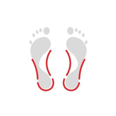 Svorto Sport Comfort Спортни ортопедични стелки с гел и поддръжка на свода