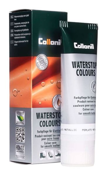 Collonil Waterstop Colours - Крем боя за обувки, светлокафява 