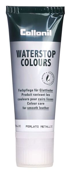 Collonil Waterstop Colours - Крем боя за обувки, светлокафява 